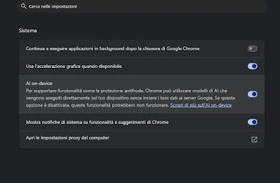 desactivar ai en chrome
