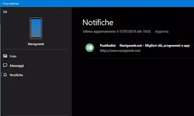 recibir notificaciones de windows